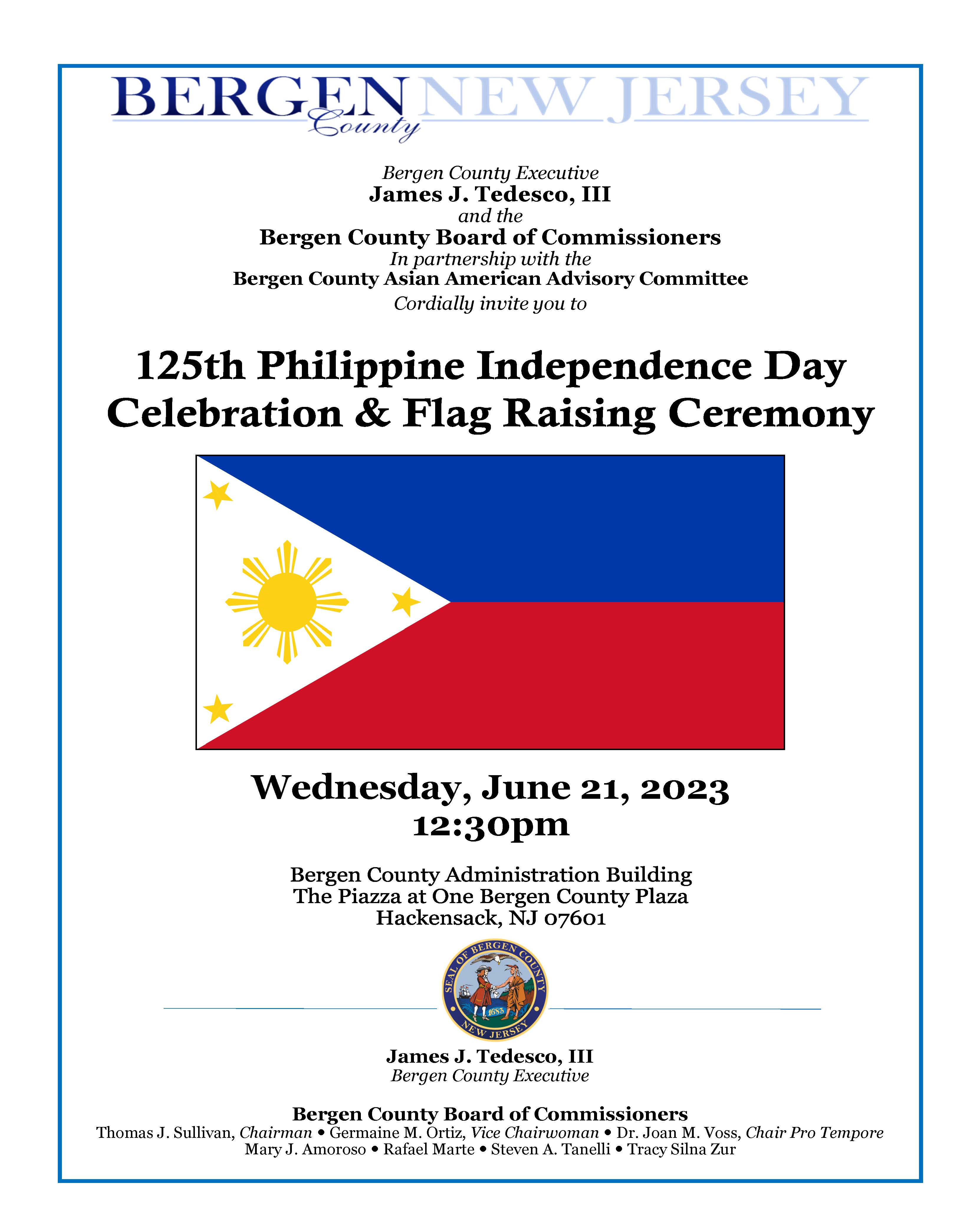 2023 philippine independence day flag raising ceremony