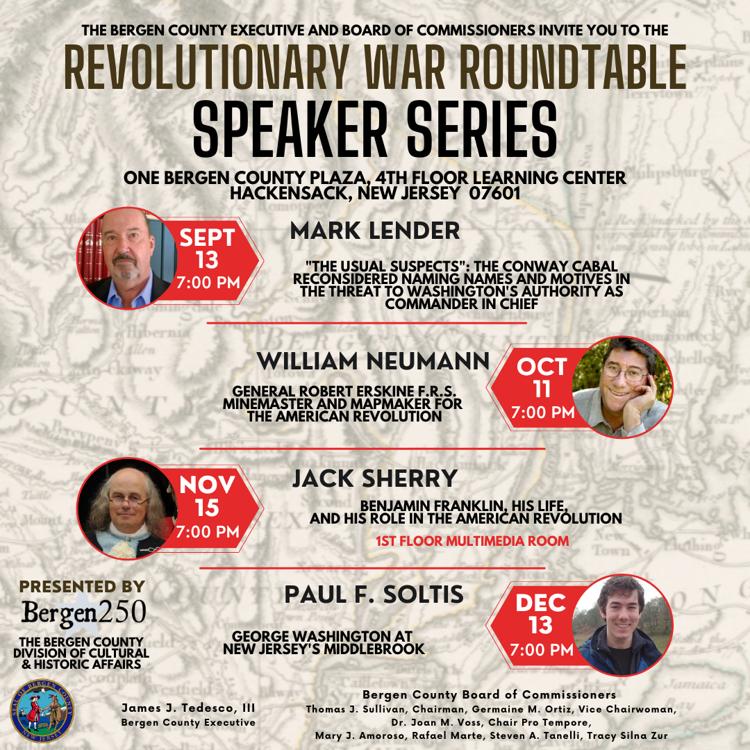 revolutionary war roundtable speaker series