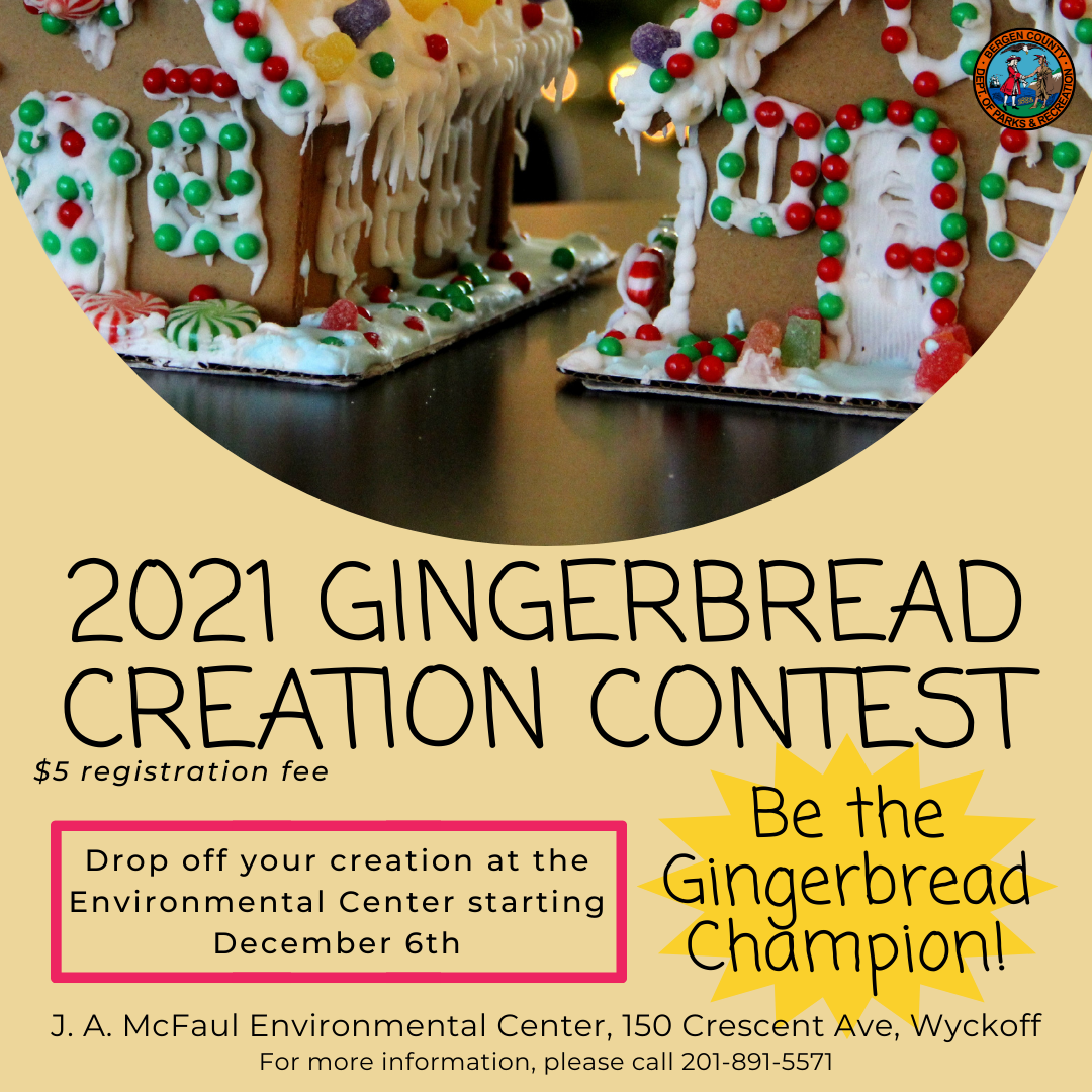 2021 Gingerbread Contest Starting December 6th